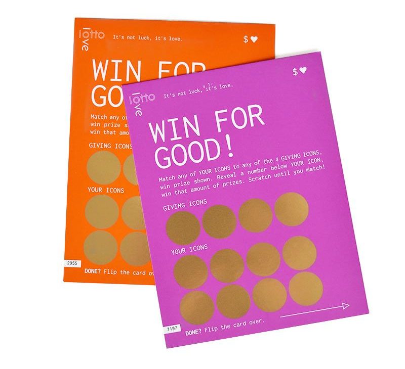 Charity Gifts That Give Back 2025: Scratch Off Cards 2025