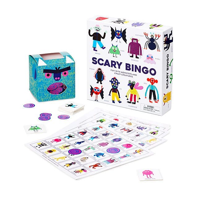 Best Halloween Gifts 2024: Scary Bingo for Kids 2024