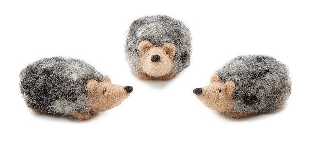 Easy DIY Gifts 2024: Hedgehog Needle Felting Kit 2024