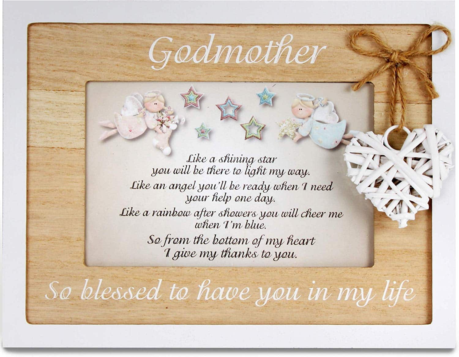 Best Godmother Gifts 2024: Traditional Godmother Picture Frame 2024