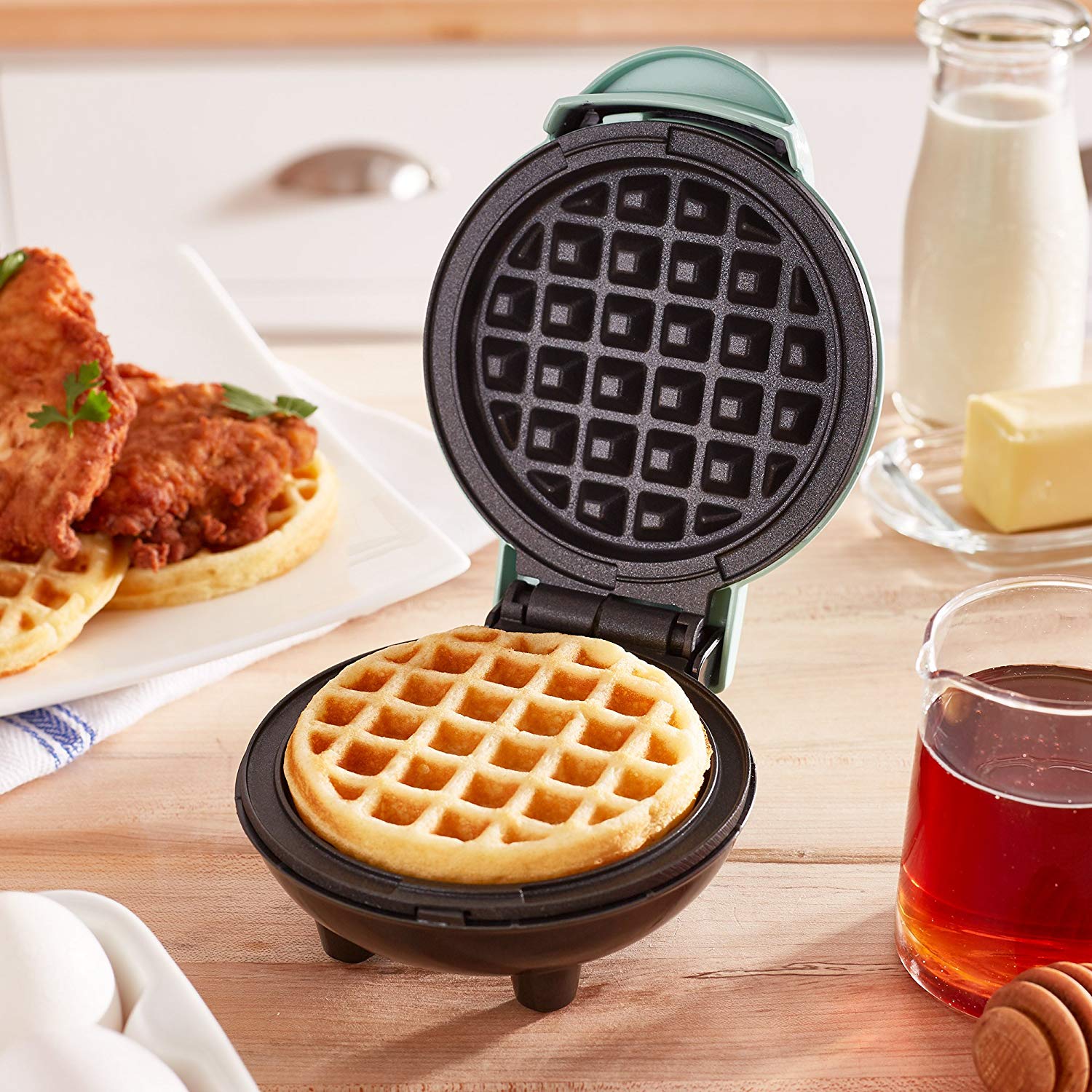 Gifts For Foodies 2024: Mini Waffle Maker 2024