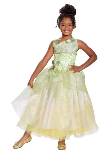 Kids Halloween Costume 2024: Princess & Frog Tiana