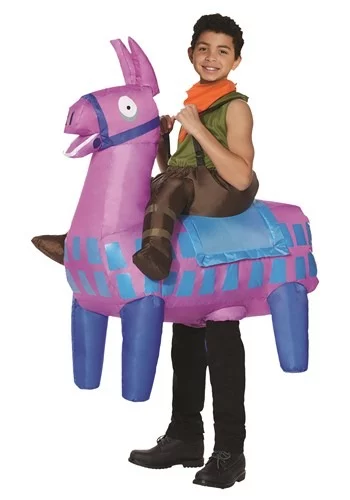 Kids Halloween Costume 2024: Loot Llama Fortnite