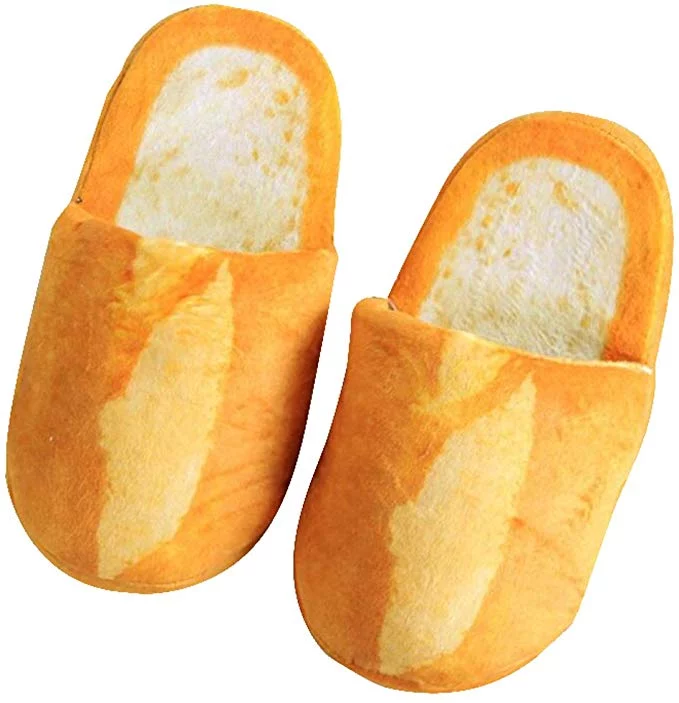 Funny Gag Gifts 2025: Bread Slippers 2025 