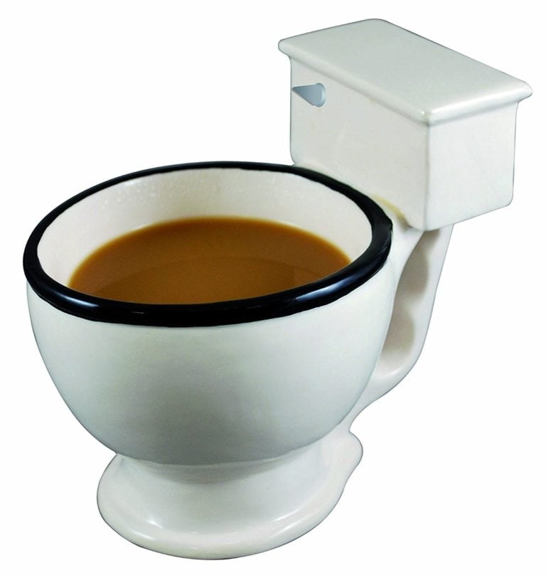 Best White Elephant Gifts 2024: Funny Toilet Coffee Mug 2024