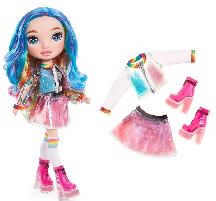 rainbow surprise fashion dolls